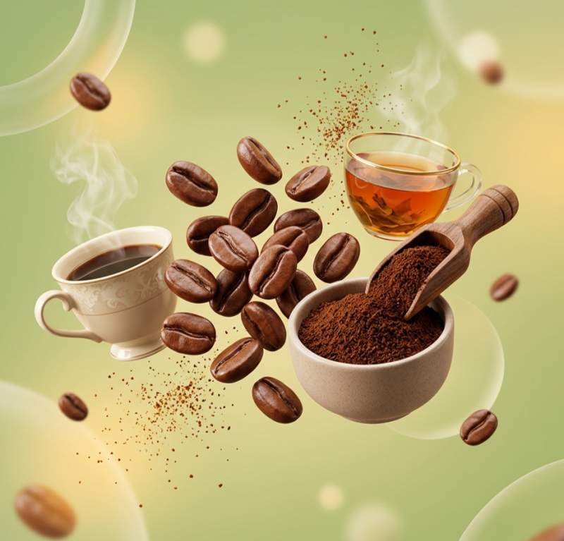 البن والمشروبات الساخنة