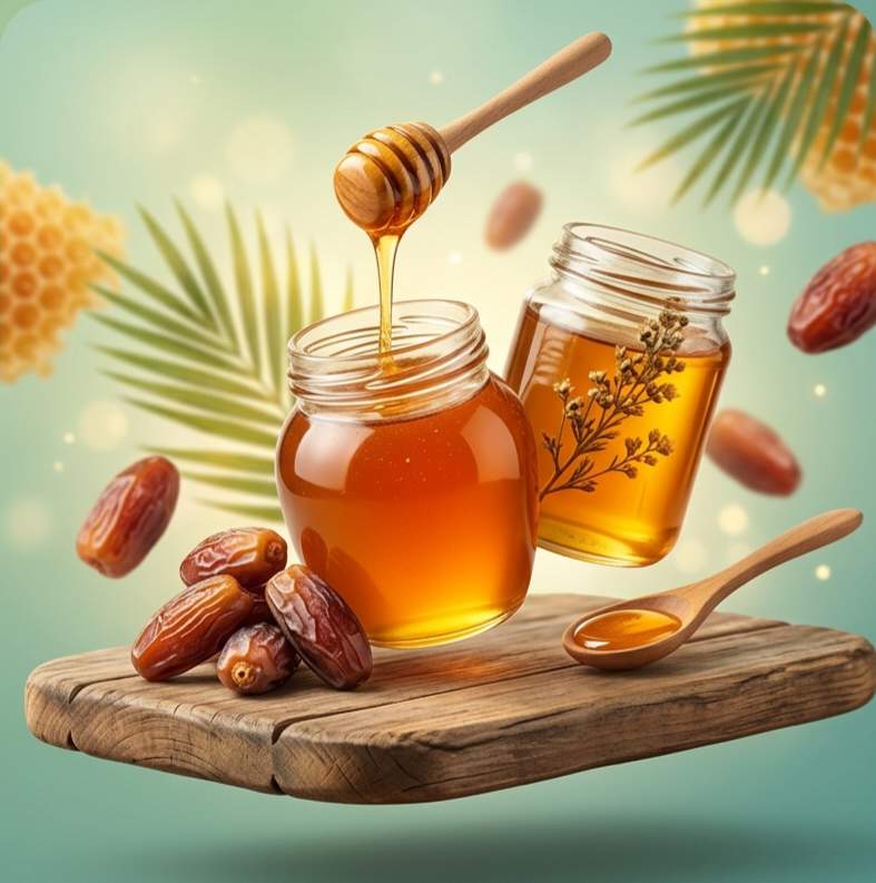 العسل والتمور